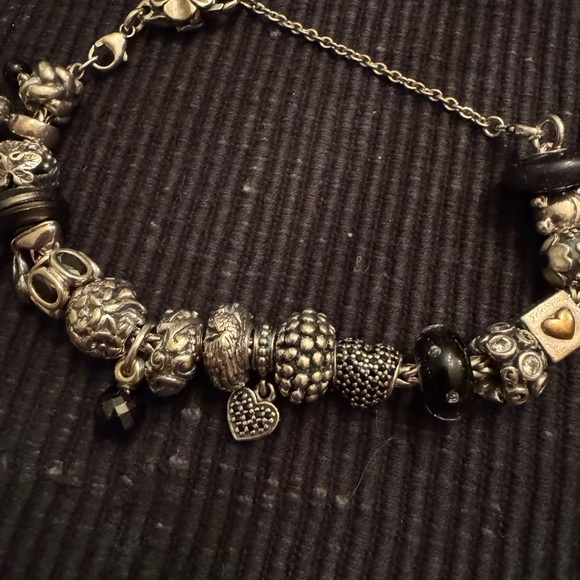 Troll Black and Silver Bracelet - Picture 6 of 14